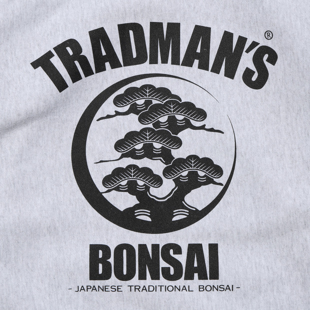 TRAD KAMON  HOODIE -GRAY- 詳細画像